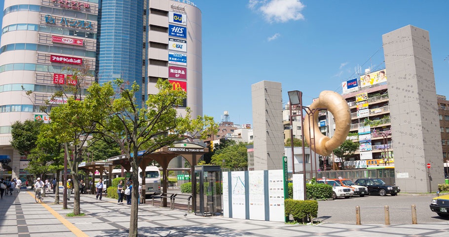 錦糸町駅北側エリアの写真