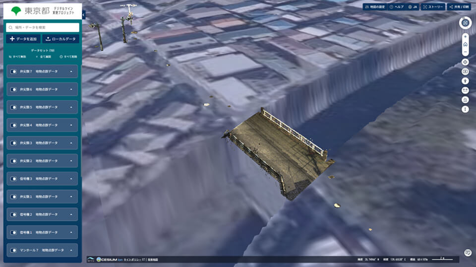 NTT東日本グループ提供データのイメージ画像